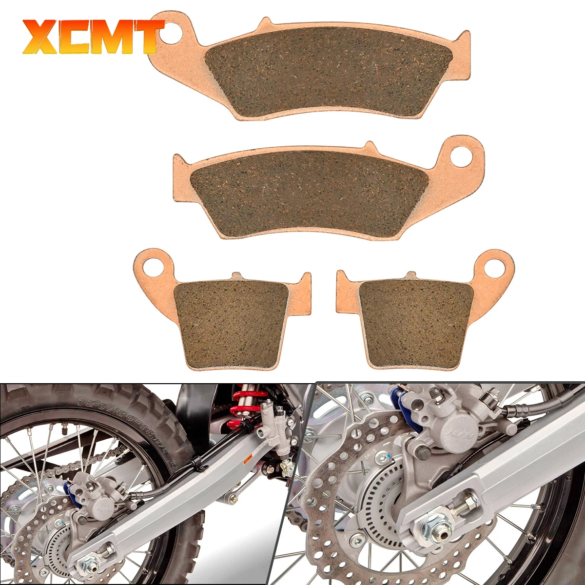 

Motorcycle Front and Rear Brake Pads For HONDA CR125R CR150R CRF250R CRF450R CRF 125R 250R 450R 450 R 450RX 450L 230F 2002-2022