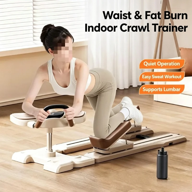 Multifunctional Crawling Fitness Machine Family-Size Exercise Equipment for Waist Abdomen Butt And Leg Tone up for All Ages