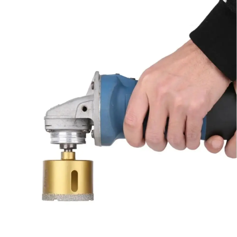 

Thread Design Vacuum Brazed Core Bits Quick Release Pressing Plate Tile Hole Drill Bit Self-Locking Flange Nut Granite Drill Bit