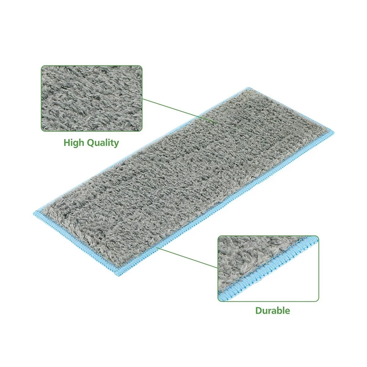 Peças de aspirador de pó laváveis, almofadas molhadas para robô aspirador de pó m6, panos de esfregão, acessórios de substituição