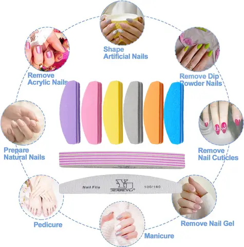 10 best sales मिनी नेल फाइल - №8