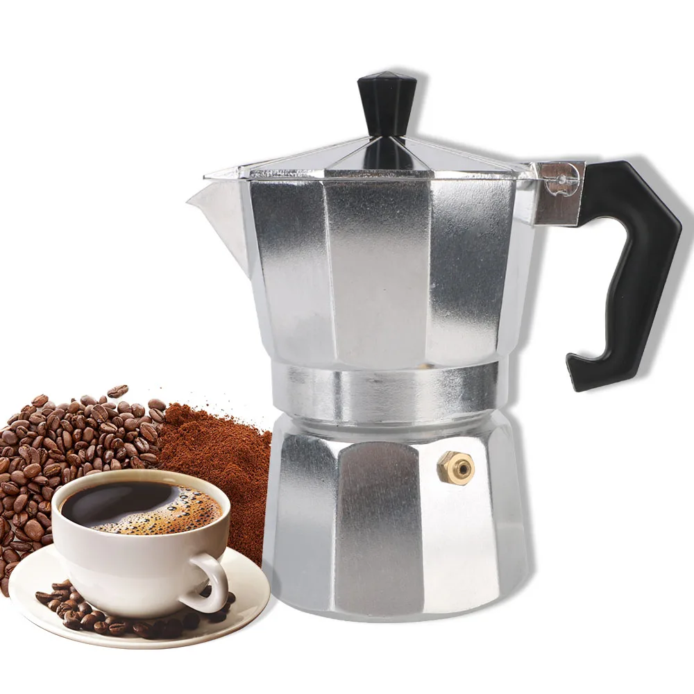 Cafetière portable Barista, outils, pots Moka, nouveau filtre en verre, machine à expresso, 73 presse