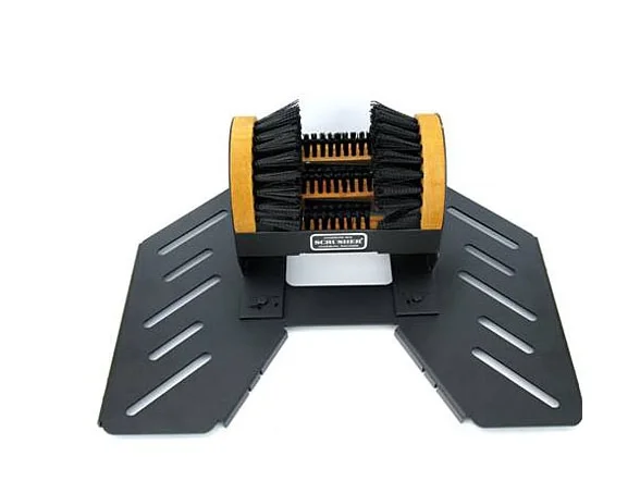 

SCRUSHER Deluxe Boot and Shoe Brush & Scraper with Base