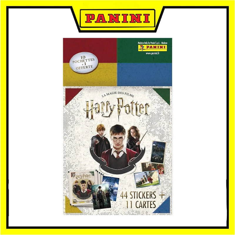 Panini Harry Potter Hogwarts House Pegatinas de cine y televisión Nuevas y sin abrir