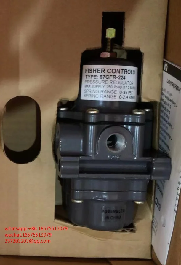 

For FISHER 67CFR-224 Pressure Relief Filter Valve FS-67CFR-224 New 1 Piece