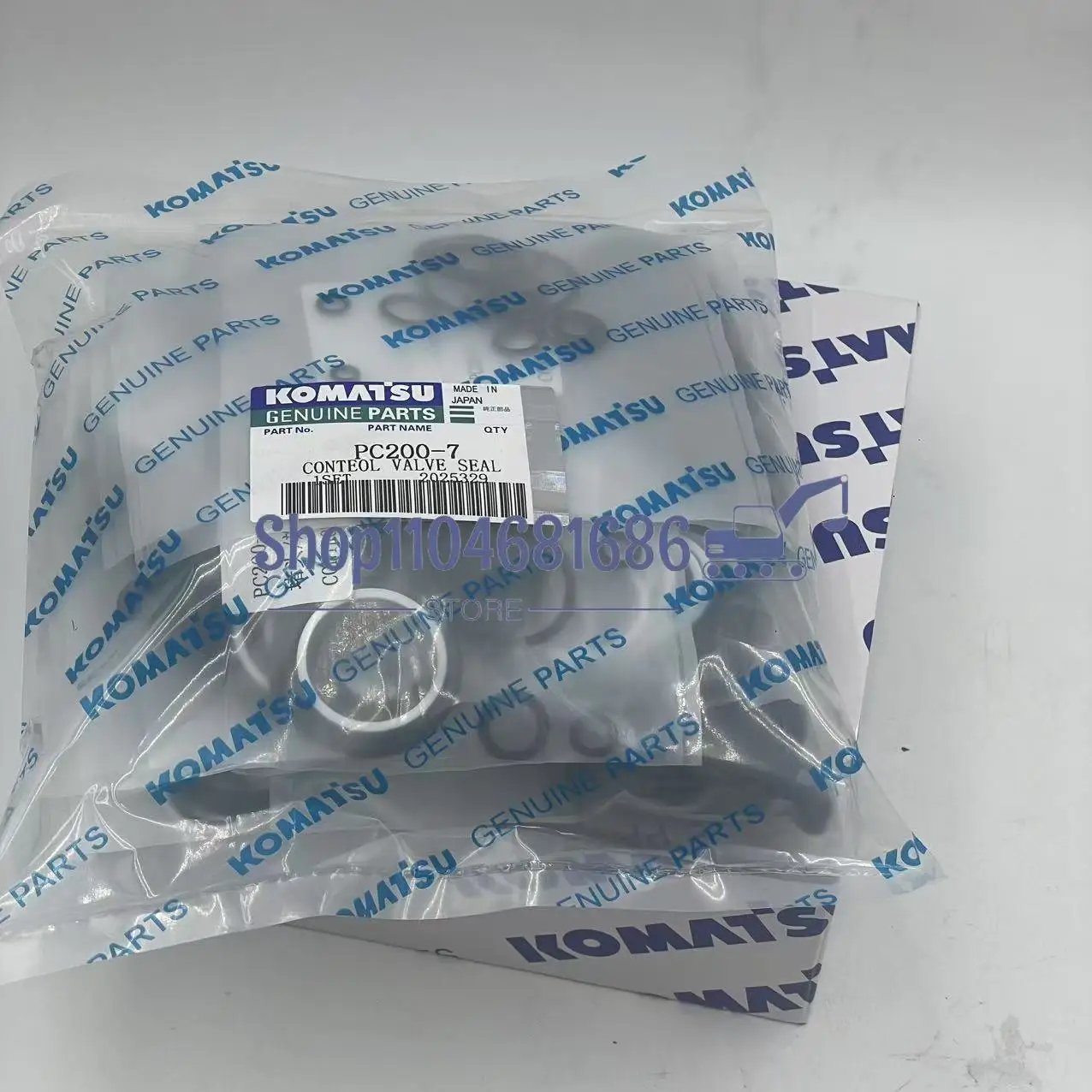 PC60-7 PC200-6 PC200-7 PC200-8 PC210-6 PC210-7 PC210-8 PC220-6 PC220-7 PC220-8 Zestaw uszczelek zaworu sterującego Zestaw głównego sterowania koparki