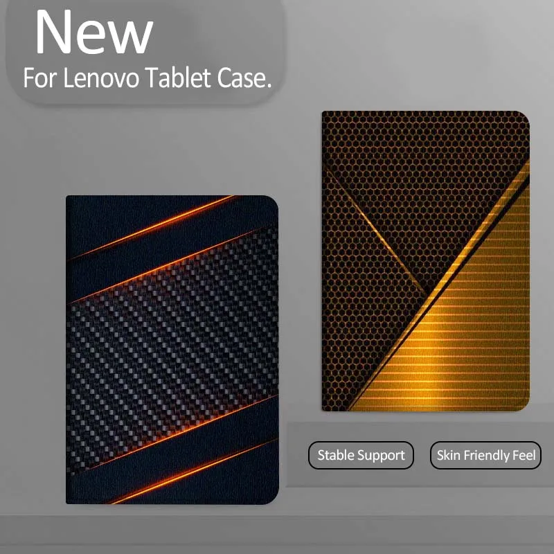 

Cool Carbon Fiber Light Gift For Xiaoxin Lenovo Tab Pad K11 K10 M10 P11 3rd Plus Pro Legion Y700 Y900 Gen4 2 Tablet Case