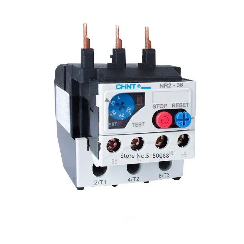 CHNT CHINT NR2-25 NR2-36 0.63-1A-28-36A Thermal protection relay Thermal Overload Relay Cable Sleeves