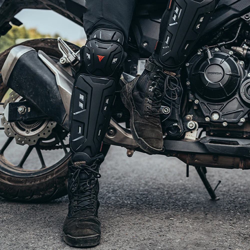 Outdoor Sport Equipment Riding Protective Gears 4Pcs/set Knee Elbow Protective Pads Motorcycle Motocross Skating Protectors
