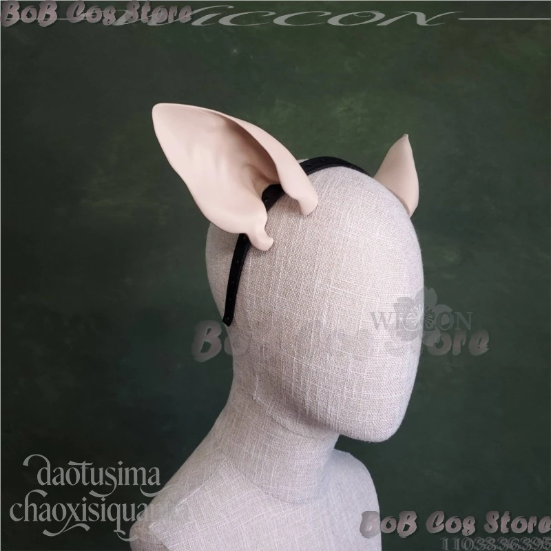 New Anime Kawaii Rat Furry Furrsuit Ears Cosplay Headband Cute Headwear Hair Accessories Halloween Birthday Navidad Carnaval view 5