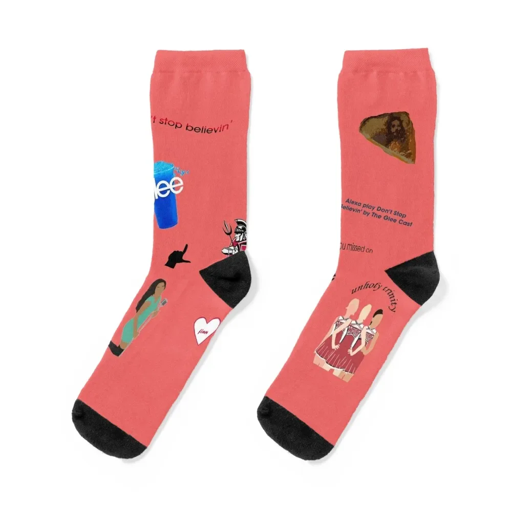 

Ultimate Glee Pack Socks custom funny gift funny gifts Wholesale Socks Girl Men's