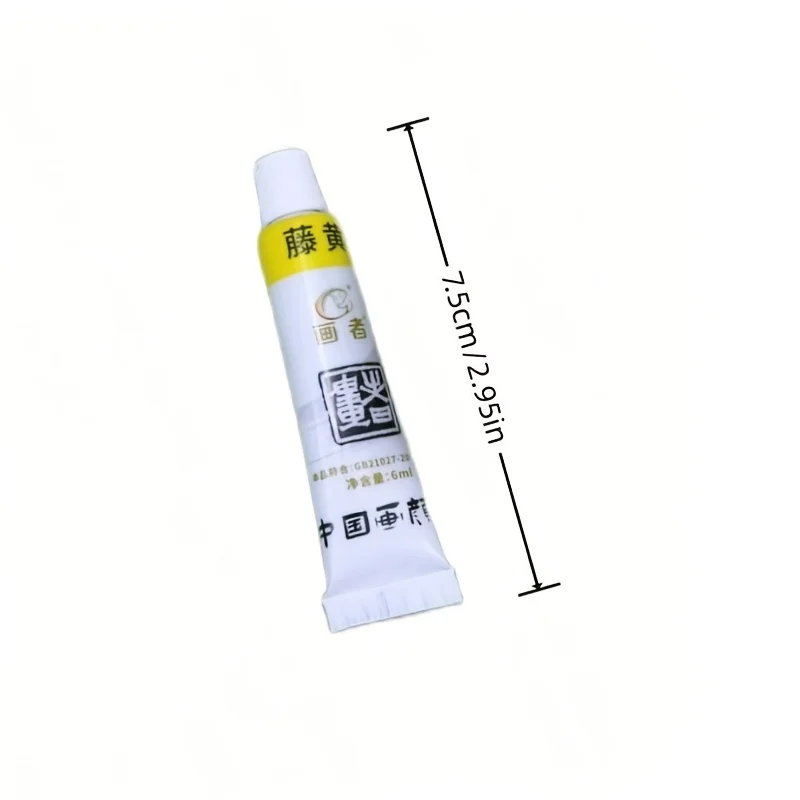Chinesisches Malpigment-Set mit 7/12 Farben, 6 ml / 0,2 Unzen, geeignet für traditionelle chinesische Malerei, Kalligraphie und Profi-Malerei. – Detail 3