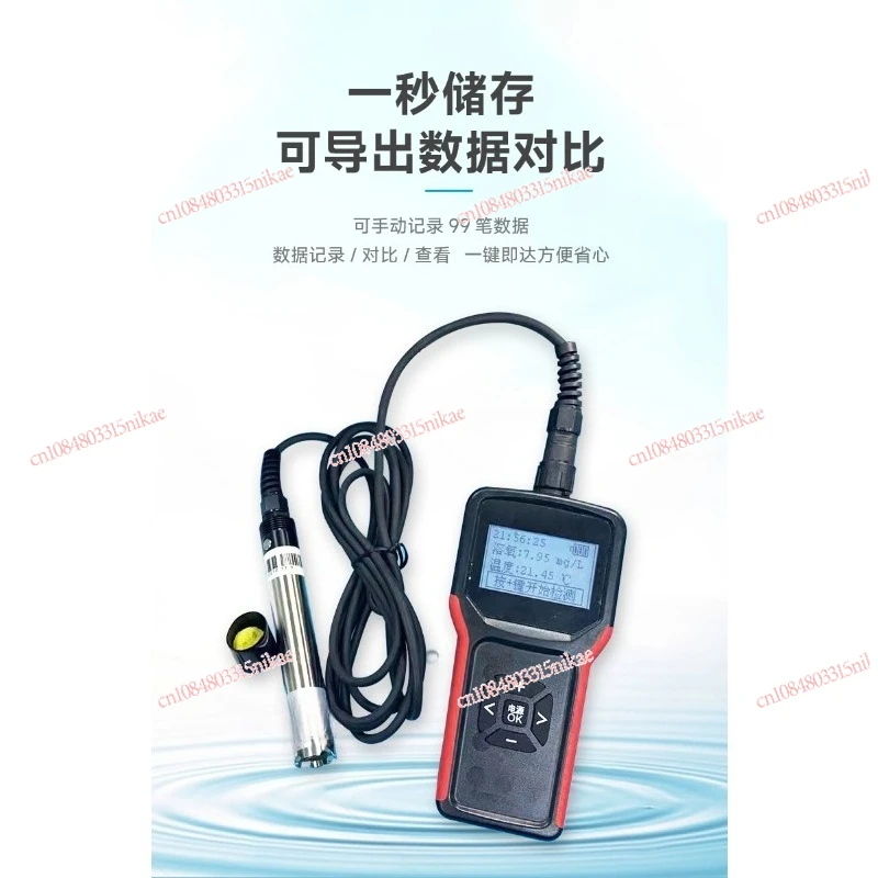 

High-Precision Fluorescence Dissolved Oxygen Meter Portable Fish Pond Water Quality Monitor