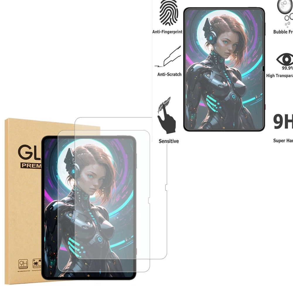 

Screen Protector For RedMagic 3 PRO Tempered Glass Screen Protector On for RedMagic 3 PRO 2.5D Anti Scratch HD arcuate Film