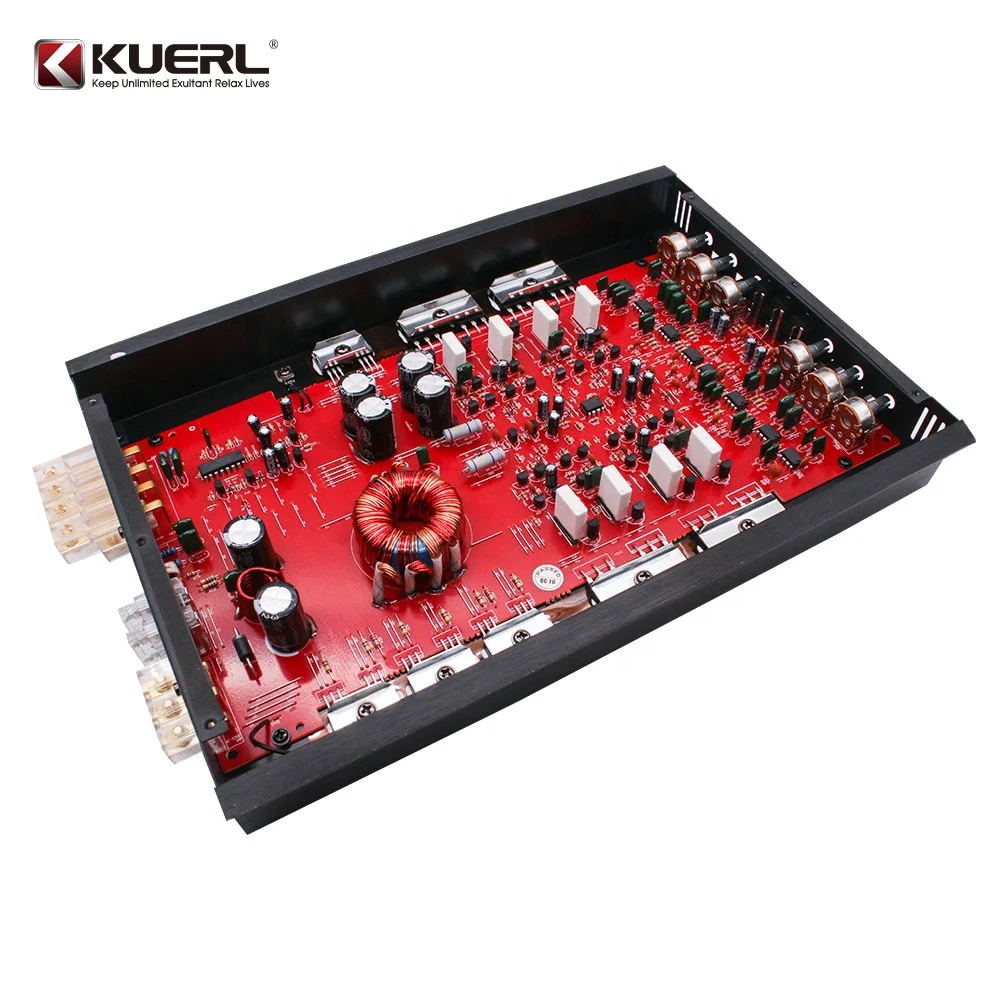 266C class AB High Power Factory Professional 12V Amplifiers 4 Channel Car Audio Power Amplifier RMS power 75W*4@4Ω/100W*4@2Ω