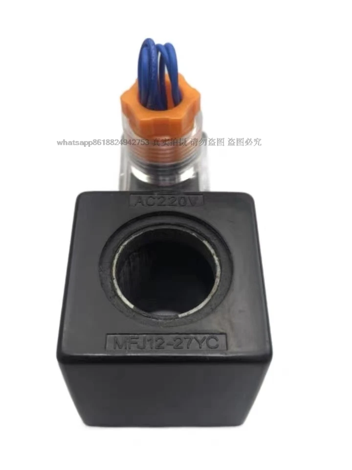 

Hydraulic Solenoid Valve Coil MFJ12-27YC MFJ12-54YC Inner Hole 22mm Length 45mm AC220V AC110V