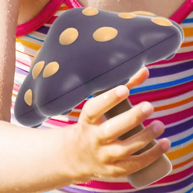 Juguetes de ducha para niños pequeños, juguetes de agua en forma de seta para niños, rociador de bañera, giroscopio decorativo para niños pequeños, rociador de baño para niños