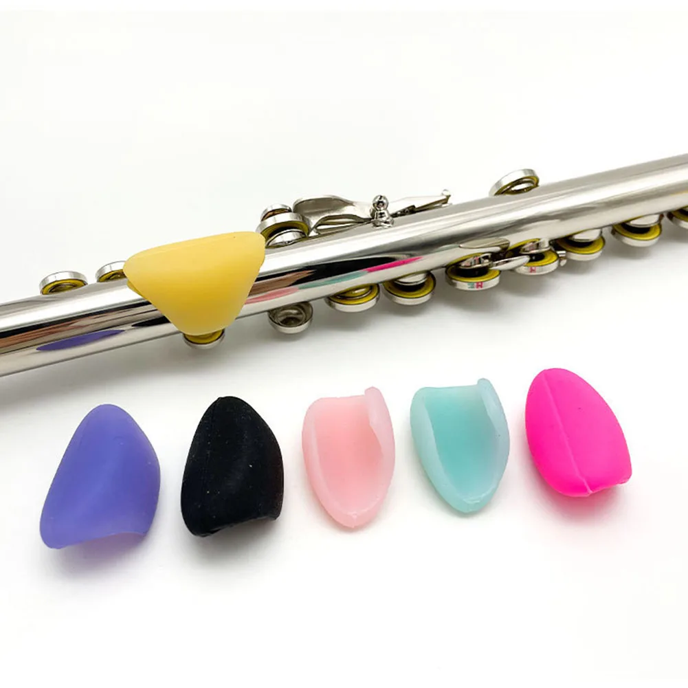 1Pcs Flute Hand Rest Finger Silicone Protect Finger Sleeve Locator Maintenance Parts For Beginner Novice Musical Performance