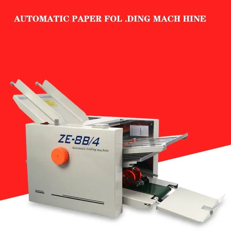 New Upgrade ZE-8B/4 Electric Folding Machine Fully Automatic Order Folding Machine Graphic Post-print Folding Machine
