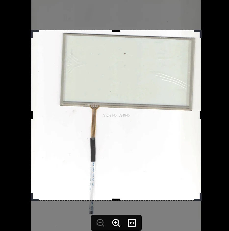 ZhiYuSun  XYSZ  for Pioreer KW-AVX805  4-wire  resistive touch panel for Car DVD GPS Navigator screen  glass  AVX805