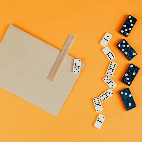 Support de dominos de Base de bloc de lettres en bois de 19Cm, pour Train mexicain, organisateur de jeu de Mahjong, divertissement familial éducatif