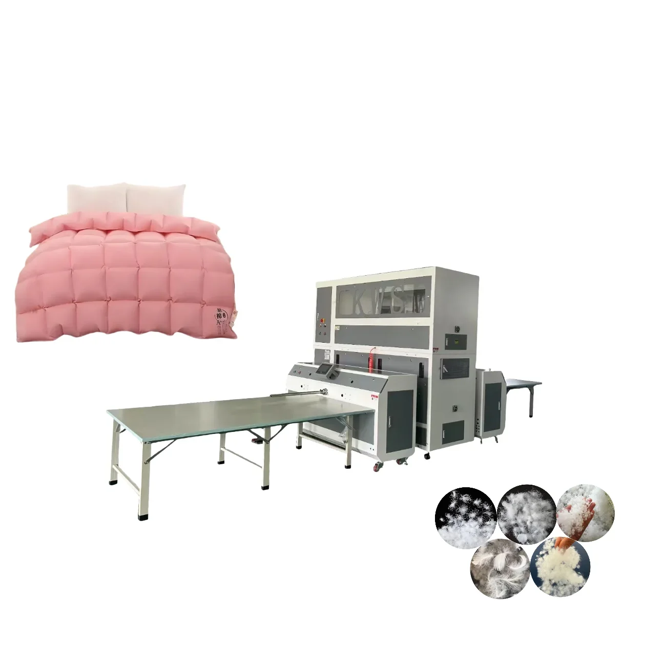 

Factory Direct Sale Quilt Weighing Filling Machine at a Best Price