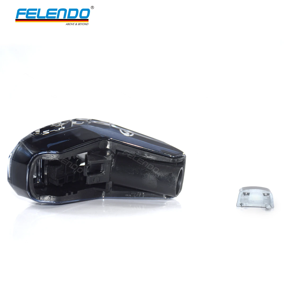 أجزاء FELENDO SVR LCD مقبض لسيارة رينج روفر سبورت L494 والعتاد التحول كريستال مقبض اصطناعي شيفتر