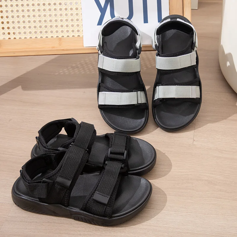 

Модные летние пляжные праздничные сандалии для отдыха для мужчин и женщин, легкие новые уличные удобные повседневные сандалии