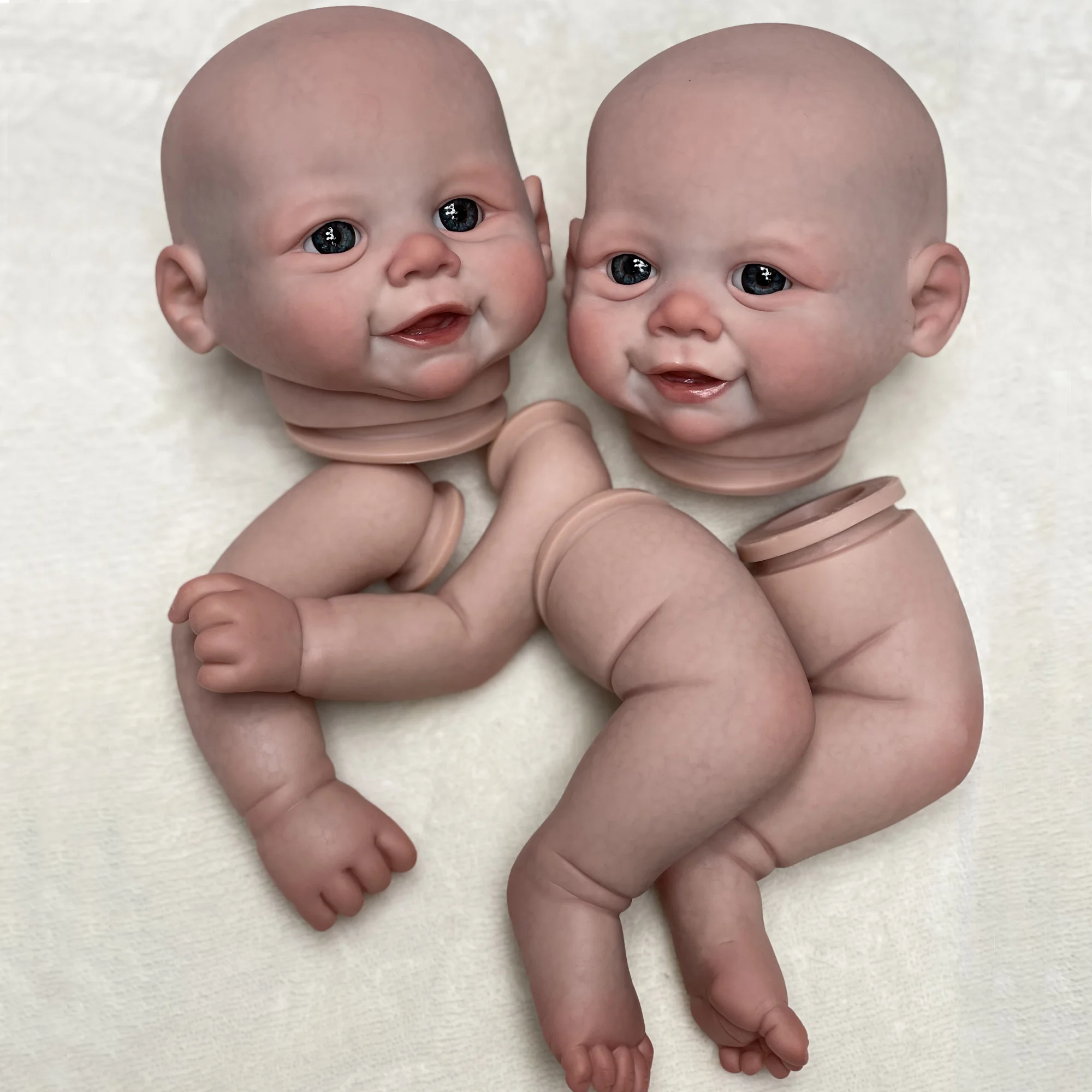 

18 Inch Vivienne Painted Kits By Artists 999 D Bebe Reborn Painted Kits Vessels and veins are clearly visible Doll Kits