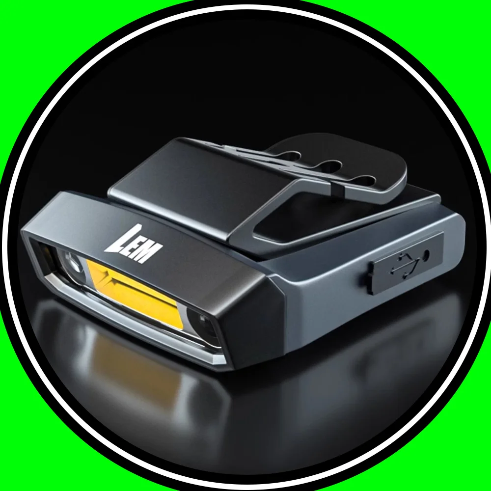 

LEM L200/L300 Powerful Headlamp Outdoor Climbing Head Lamp Flashlight 500mAh/800mAh Rechargeable Fishing Head Torch With Hatclip