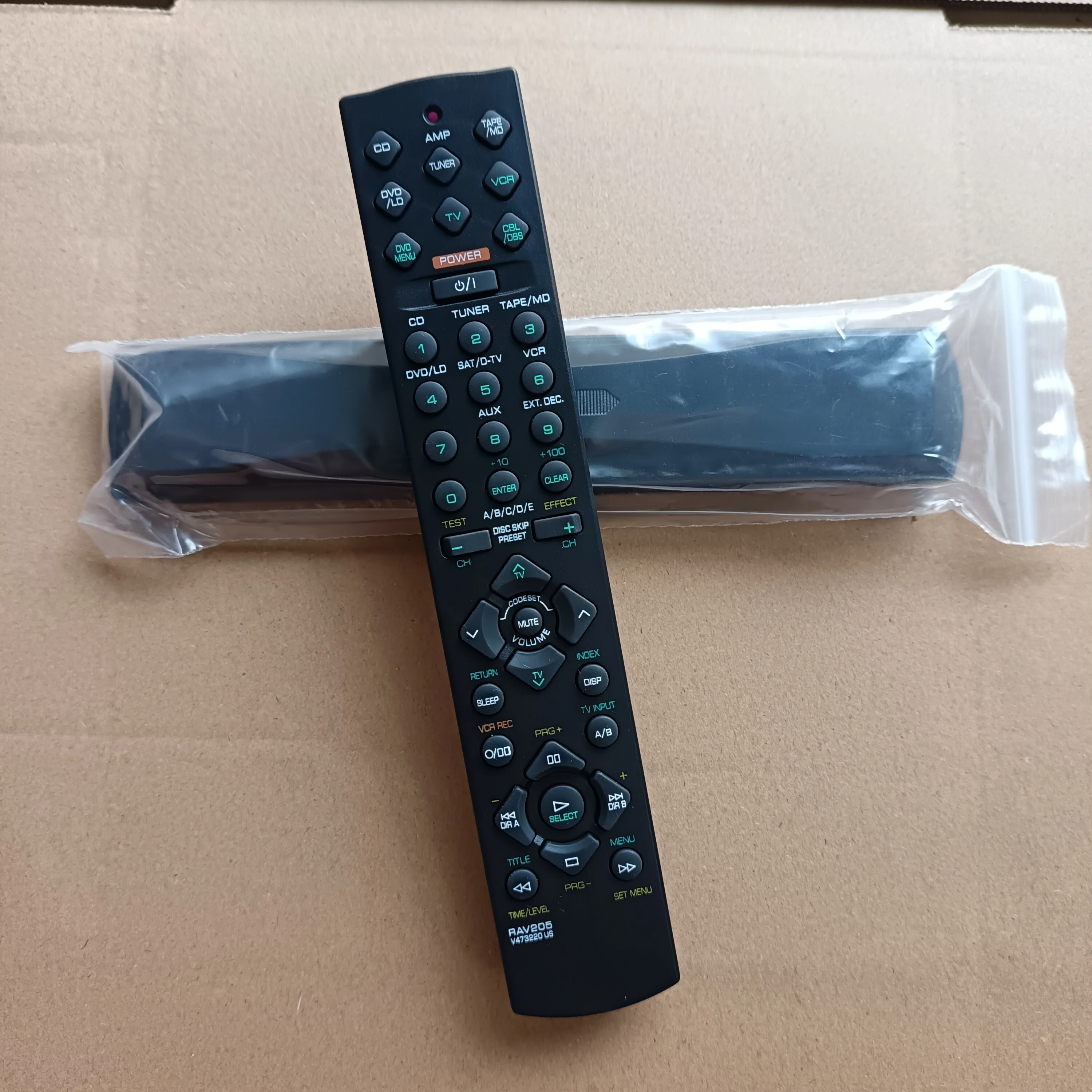 RAV205 V473220US استبدال جهاز التحكم عن بعد صالح لياماها AV استقبال HTR-5230 RX-V396 RX-V396RDS YHT-17 RAV206 RAV210 RAV204 V4731900