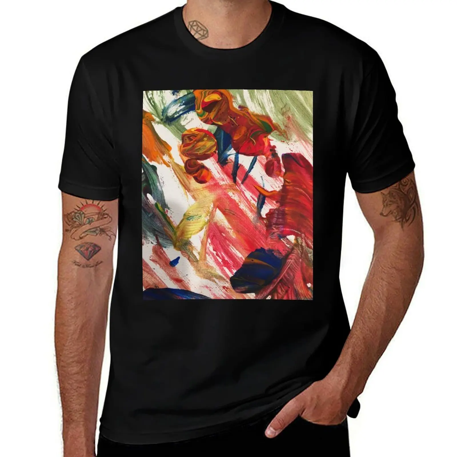Scattered Mind T-Shirt Minimalist Graphic Tee Shirt