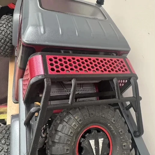 1/10 Custom RC Crawler Rear Bed Roll Cage For VP VS4‑10 Phoenix Tube‑Style Cage‑Structure Off‑Road Appearance Upgrade Parts