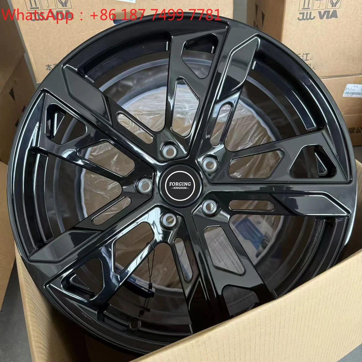 17-26 Inch 5112 5114.3 5120 5130 Ultra Lightweight Custom Forged Alloy Wheel Rims Polished With Bolts