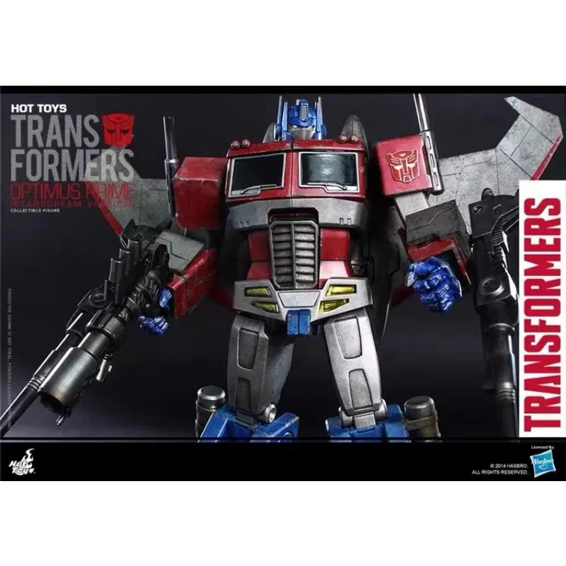 HotToys-TransDevices Optimus Prime Red Spider Bloversion Action Figure, Hobby Collecemballages Model Toy, TF001, 1/6