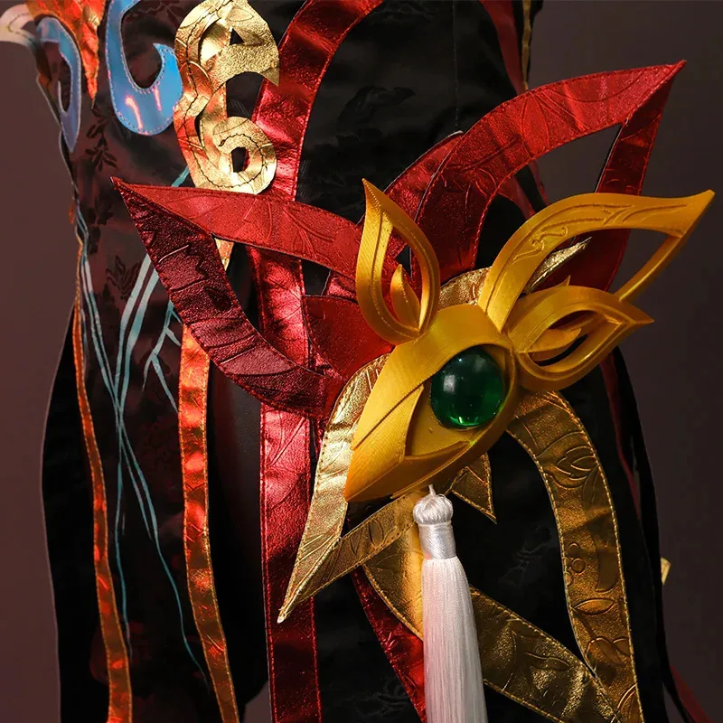 أزياء ROLECOS LOL Mythmaker Irelia التأثيرية لعبة LOL Irelia أزياء الهالوين للنساء فستان بطل الجلد الجديد