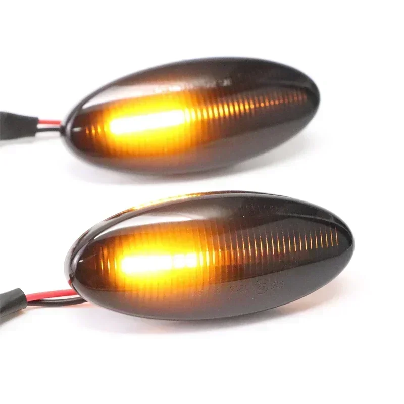 2x LED Dynamic Side Marker Light Turn Signal Light For Opel Vauxhall Vectra B MK1 1995 1996-2002 2003