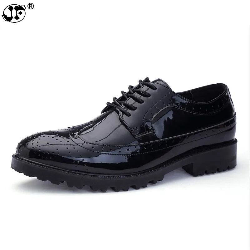 Primavera otoño hombres zapatos de boda formales zapatos de vestir de negocios de lujo hombres mocasines zapatos puntiagudos zapatos de hombre talla grande 541