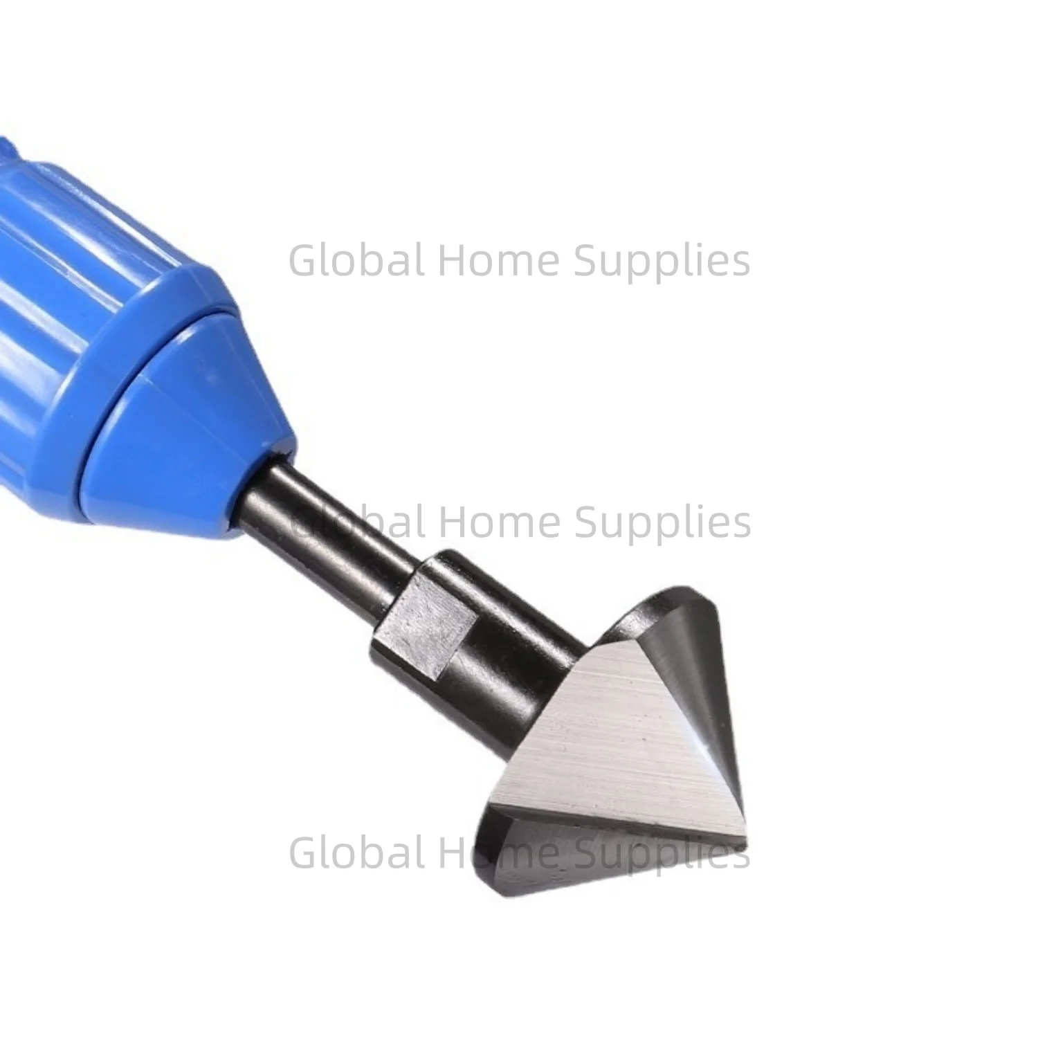 Countersink Blade with Ergonomic Handle Retractable Connecting Rod Countersink Deburring Hand Reamer Set for Metal Plastic PVC
