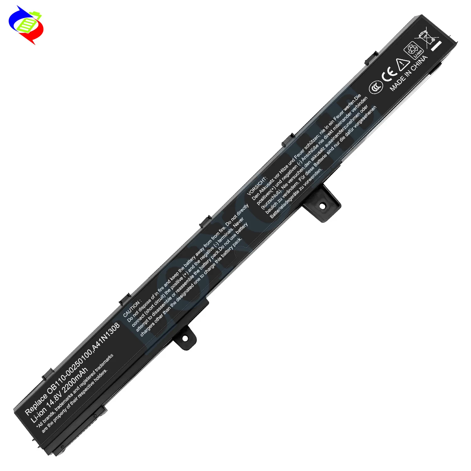 A41N1308 37Wh Laptop Battery for ASUS X451 X551 X451C X451CA X551C X551CA D550 Series F451CA F551CA-SX080H Replacement Battery
