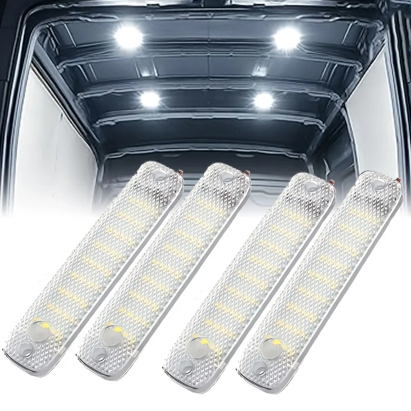 2PCS/4PCS 36 LED Car Interior Dome Light with On/Off Switch, Bright Reading Light for Truck Van RV Camper Marine Boat