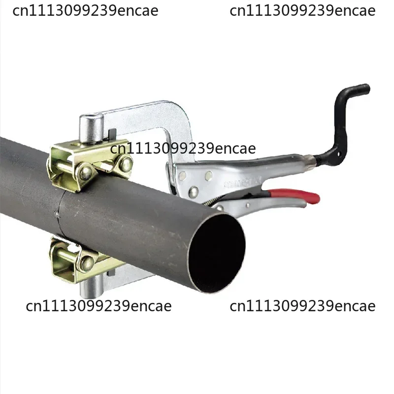 Butt Welding Fixture for Round Pipes, Multi-Functional Heavy-Duty Clamp, Pipe Welding Clamp, Manual Welding Tool