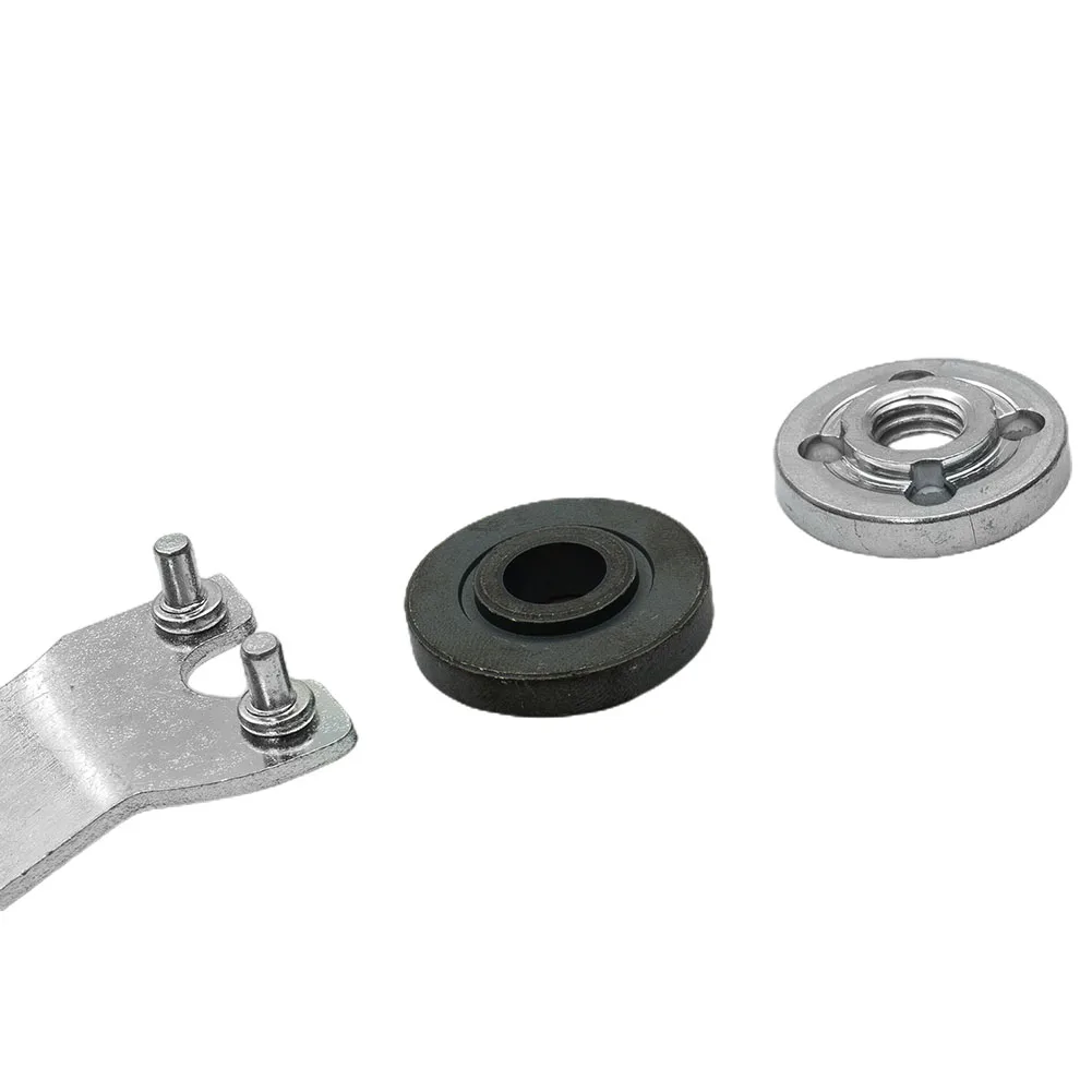 Llave multifunción para amoladora angular, Kit de llave de brida para amoladoras, accesorios con tuerca de bloqueo exterior, brida interior de 10mm