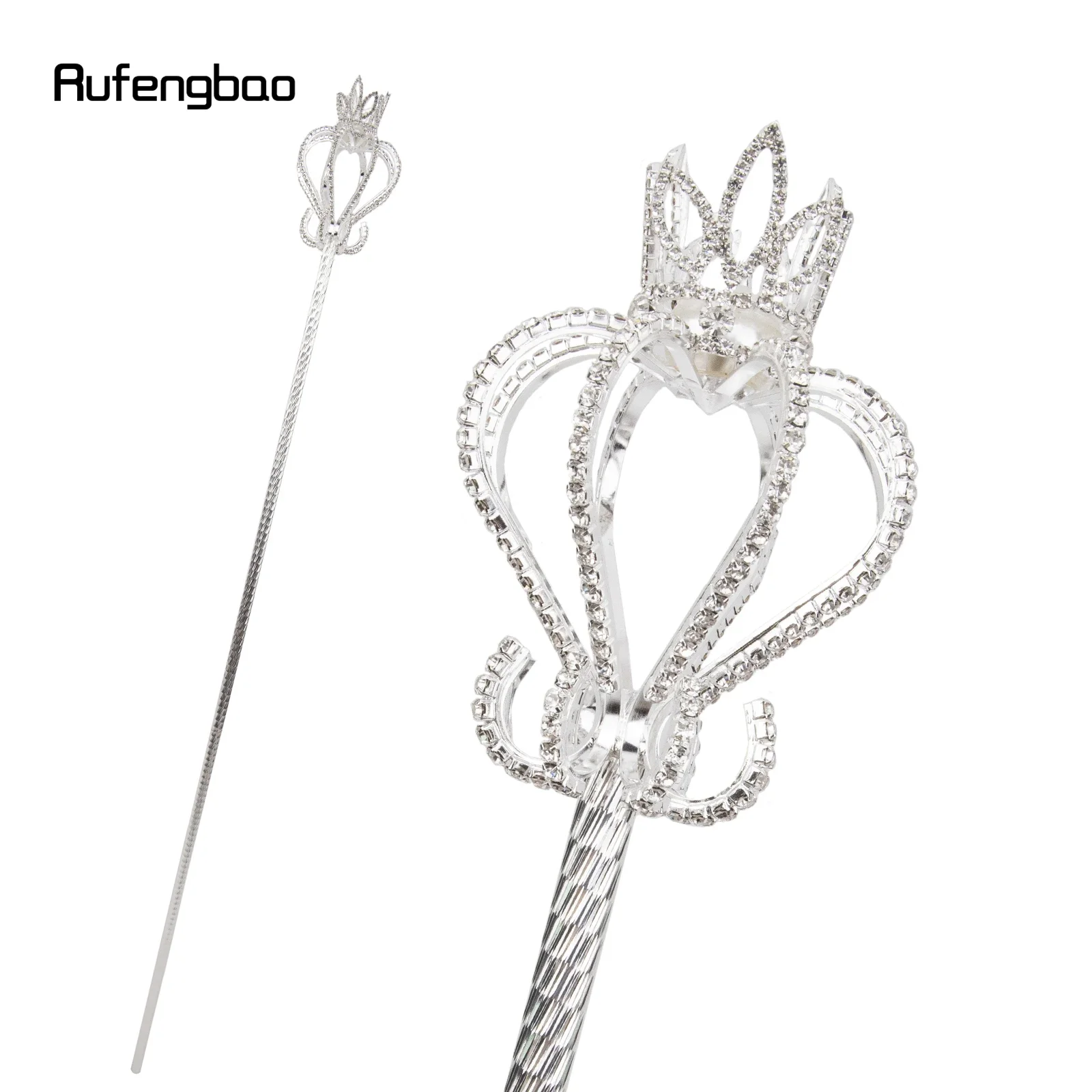 

White Leaf Alloy Fairy Wands for Girls Princess Wands for Kids Angel Wand for Party Cosplay Wedding Birthday Party 91cm