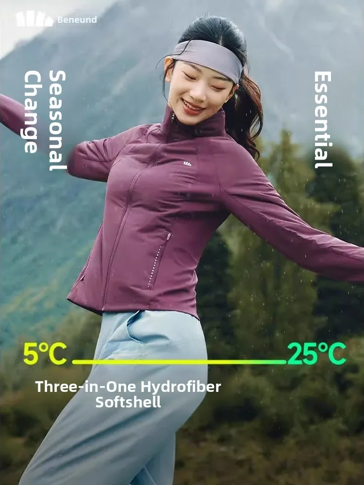 

Женская эластичная спортивная куртка-пуховик CL236: теплая, как пуховая, для активного отдыха, на молнии, стандартная длина, длинный рукав