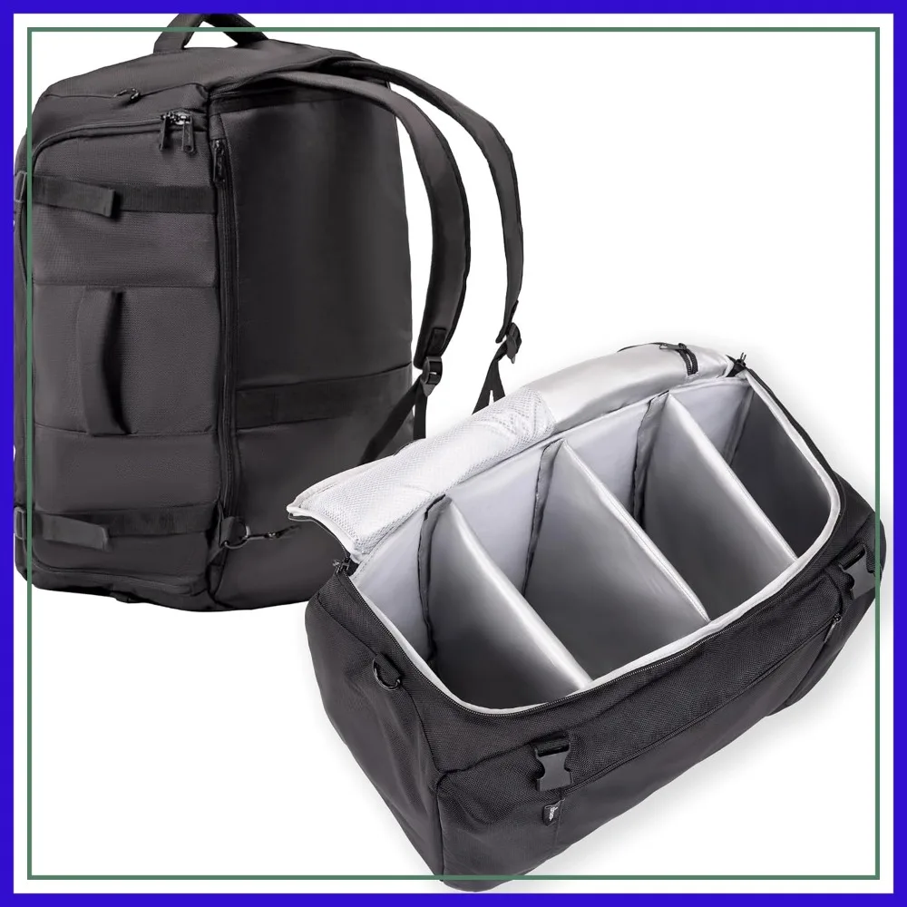 

Sneaker Travel Bag: Duffle & Backpack for Shoes, Clothes & Gym Gear