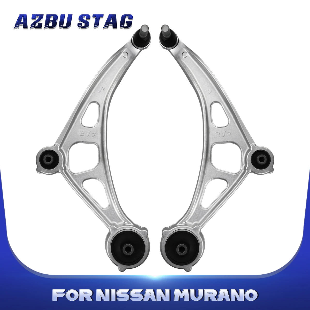 

AzbuStag 2Pcs Front Lower Left Right Control Arm Suspension Kit for Nissan Murano 2015 2016 2017 2018 2019 2020 2021 545005AA0B