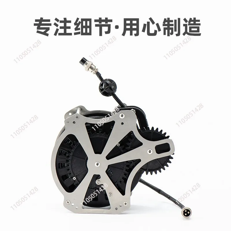 Power cord reel Automatic telescopic HDMI high definition transmission signal cable reel Metal telescopic reel