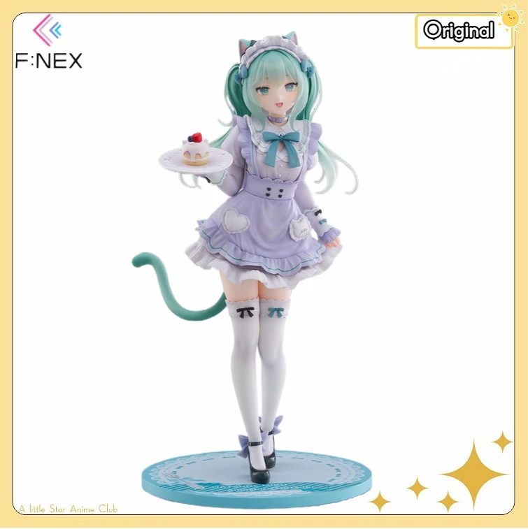 

【Pre Sale】F:NEX Piapro Hatsune Miku X Nacho Cat Ear Maid Costume 1/7 Model Gift