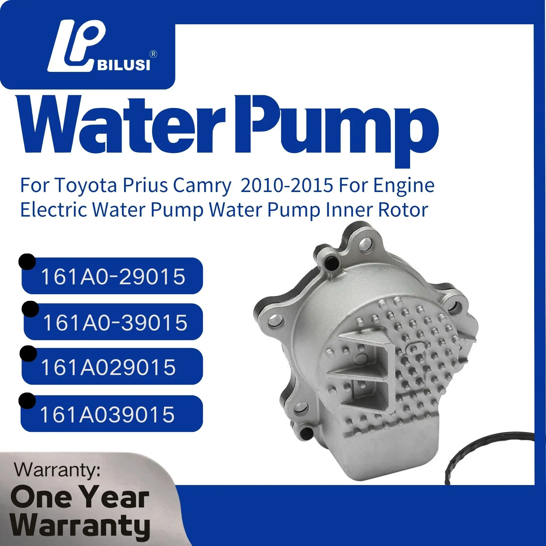 

BILUSI For Toyota Prius Camry 2010-2015 For Engine Electric Water Pump Water Pump Inner Rotor OEM No 161A0-29015 161A0-39025